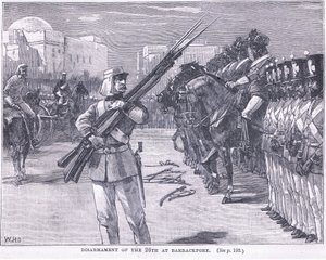 Rozbrojenie 26. w Barrackpore 1857 AD