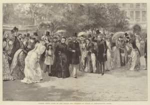 Garden Party wydane przez księcia i księżną Walii w Marlborough House