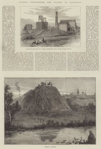 George Stephenson, ojciec kolei autorstwa William Heysham Overend