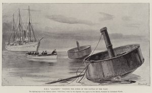 HMS Alacrity na miejscu bitwy o Yalu