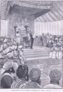Proklamacja królowej suwerennej Indii 1858 AD