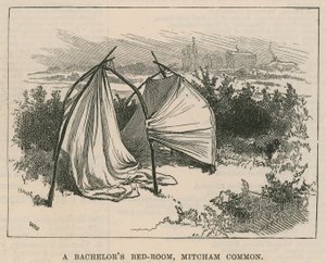 Szkice z życia Cyganów; Sypialnia kawalera, Mitcham Common