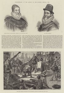 Trzysetna rocznica klęski hiszpańskiej Armady, 1588 autorstwa William Heysham Overend