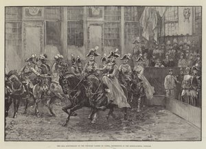 150. rocznica pruskiego Gardes du Corps, Reiterfeste w Szkole Jeździeckiej, Poczdam
