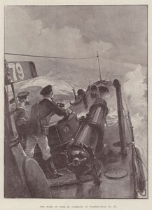 Książę Yorku w dowództwie łodzi torpedowej nr 79