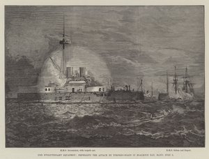 Eskadra Ewolucyjna, odpierając atak torpedowców w Blacksod Bay, Mayo, 7 lipca autorstwa William Heysham Overend