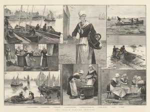 Francuski przemysł sardynek autorstwa William Heysham Overend