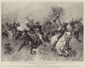 The Matabili Insurrection, Charge of the Afrikanders w bitwie pod Colenbrander Farm, 25 kwietnia, One Touch of Nature czyni cały świat krewnym; Brytyjczycy i Burowie jednoczą się w obronie swoich żon