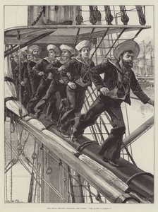 The Naval Review, obsada stoczni, The Queen