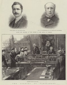 Otwarcie Parlamentu autorstwa William Heysham Overend