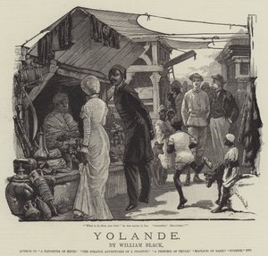 Yolande, autorstwa Williama Blacka autorstwa William Heysham Overend