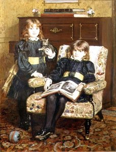 Portret May i Violet Craik autorstwa William Hippon Gadsby