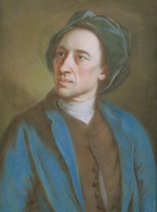Alexander Pope, ok. 1739-84 (pastel na papierze)