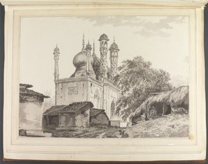 Meczet w Gazipoorze [Ghazipur] autorstwa William Hodges