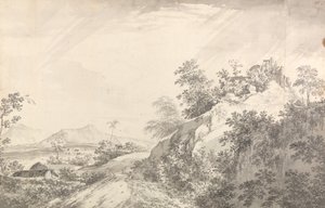 Widok na przełęcz Sicri Gully [Sakrigali] autorstwa William Hodges