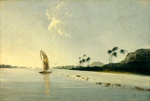 Widok na część wyspy Ulietea [Raiatea] autorstwa William Hodges