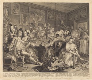 Postęp prowizji: pl.3 autorstwa William Hogarth