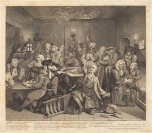 Postęp prowizji: pl.6 autorstwa William Hogarth