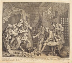 Postęp prowizji: pl.7 autorstwa William Hogarth