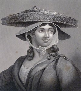 Dziewczyna z krewetkami autorstwa William Hogarth