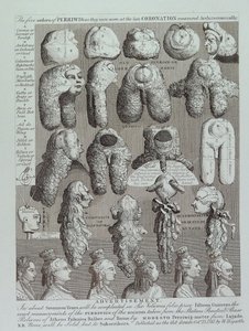 Reklama peruk autorstwa William Hogarth