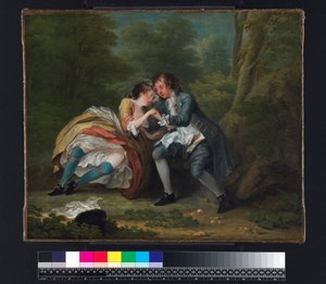 Po, ok. 1730-31 (olej na płótnie) autorstwa William Hogarth