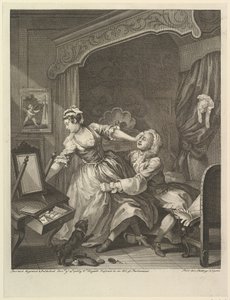 Wcześniej, 15 grudnia 1736. autorstwa William Hogarth
