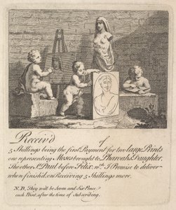 Chłopcy podglądający naturę, 1751. autorstwa William Hogarth