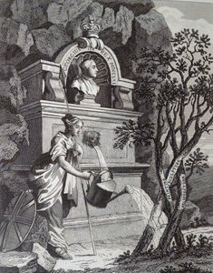 Katalog wystawy artystów autorstwa William Hogarth