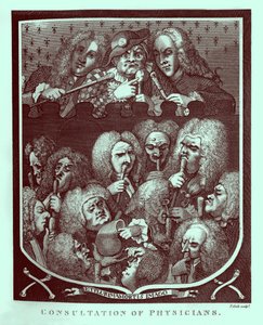 Konsultacje lekarzy Williama Hogartha autorstwa William Hogarth