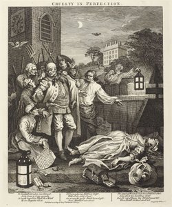 Okrucieństwo w doskonałości autorstwa William Hogarth