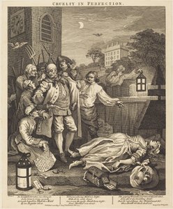 Okrucieństwo w doskonałości autorstwa William Hogarth