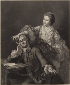 David Garrick i jego żona