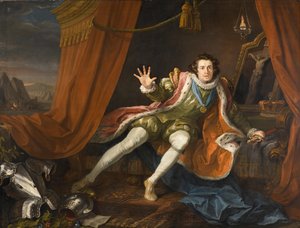 David Garrick jako Ryszard III