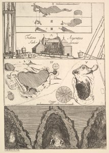Fodina argentea Sahlensis - Kopalnia srebra w Sala - I z Aubry de La Mottrayes Tra..., 1723-24. autorstwa William Hogarth