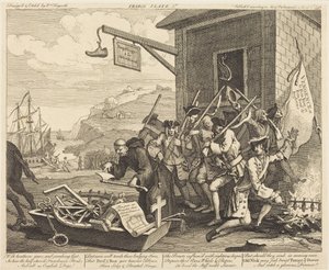 Francja autorstwa William Hogarth