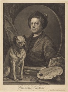 Gulielmus Hogarth autorstwa William Hogarth