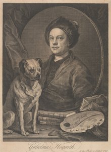 Gulielmus Hogarth autorstwa William Hogarth
