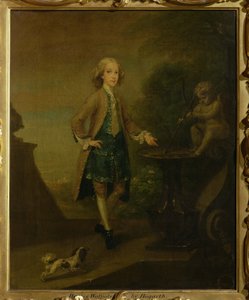 Horace Walpole, lat 10, 1727-8 autorstwa William Hogarth