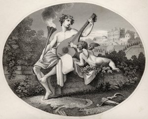 Hymen i Kupidyn, z "Dzieł Williama Hogartha", opublikowanych w 1833 r. autorstwa William Hogarth