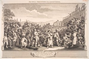 Przemysł i bezczynność autorstwa William Hogarth