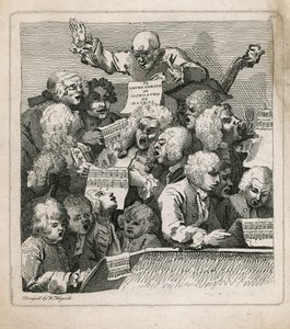 Muzycy autorstwa William Hogarth