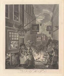 Noc autorstwa William Hogarth