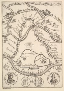 Parke Artillary Aubry de La Mottrayes Podróżuje po Europie, Azji i międzyn..., 1723-24. autorstwa William Hogarth