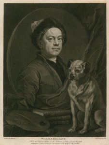 Autoportret Williama Hogartha autorstwa William Hogarth