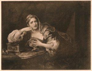 Zygmunt Żałoba nad Sercem Guiscardo, 1759 autorstwa William Hogarth