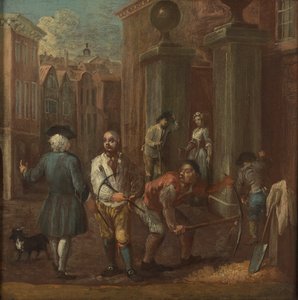 Podpisz dla chodnika autorstwa William Hogarth