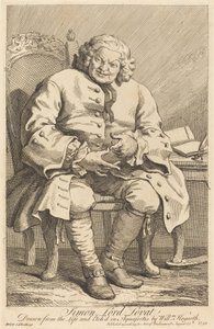 Szymon Lord Lovat autorstwa William Hogarth