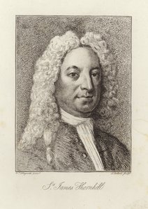 Sir James Thornhill autorstwa William Hogarth