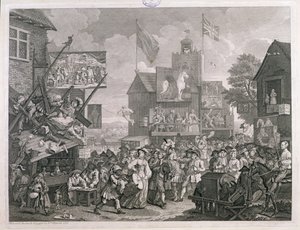 Targi w Southwark autorstwa William Hogarth